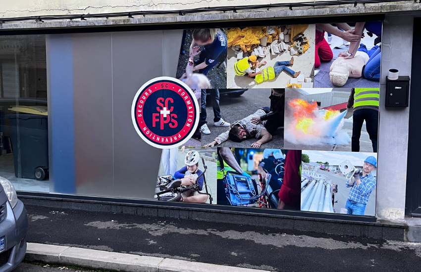 Image d'un adhésif micro perforé