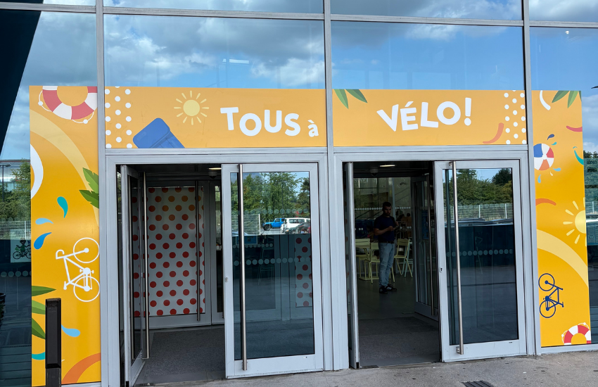 Image d'un sticker vitrine